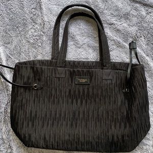 Victoria’s secret black tote bag